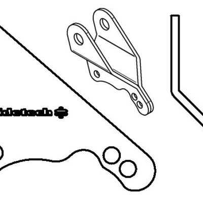 Ridetech 8in and 9in Ford Panhard Bar Bracket