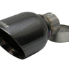 Corsa 2011-2024 Single Universal 2.5in Inlet / 4.5in Outlet Black PVD Pro-Series Tip Kit