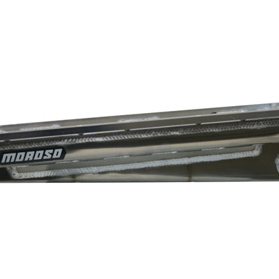 Moroso Hemi (Incl. Keith Black/JP-1 Funny Car) Dry Sump 4-3/8in-6-3/8in Aluminum Oil Pan