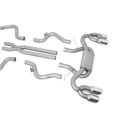 Gibson 17-22 Chevrolet Camaro ZL1 6.2L 3in Cat-Back Dual Exhaust - Stainless