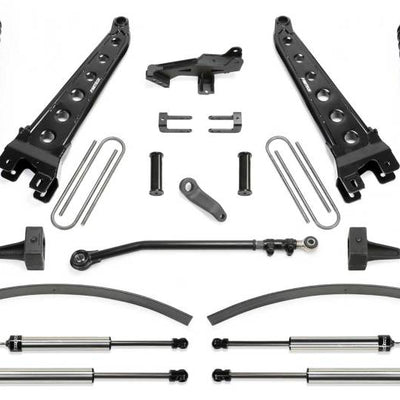Fabtech 17-21 Ford F250/F350 4WD Diesel 8in Rad Arm Sys w/Coils & Dlss Shks