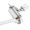 AWE Tuning Ford Focus ST Touring Edition Cat-back Exhaust - Non-Resonated - Chrome Silver Tips