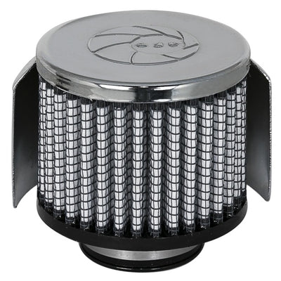 aFe MagnumFLOW Air Filters CCV PDS A/F CCV PDS 1-3/8Fx3Bx3T(Chr w/HS)x2-1/2H