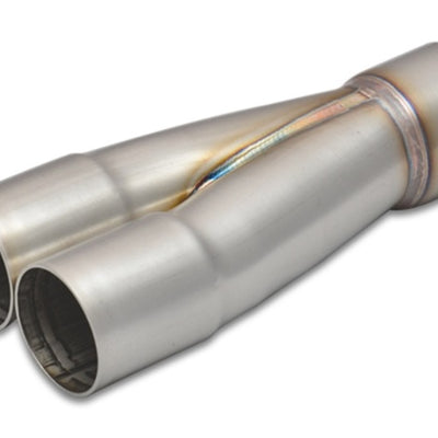 Vibrant 2-1 SS Merge Collectors (1-3/4in Inlet Slipover ID 2in Outlet OD) - Sold Individually