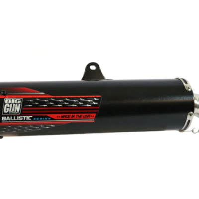 Big Gun 11-13 Yamaha RAPTOR 125 Ballistic Series Slip On Exhaust