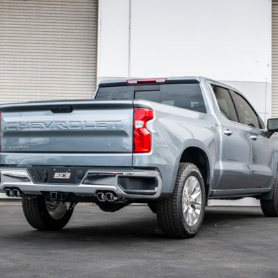 Borla 2019 Chevrolet Silverado 1500 6.2 w/ 147in WB 2.75in S-Type Catback Exhaust - Quad Square Tips