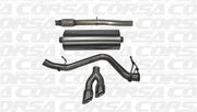 Corsa 14-19 GMC Sierra/Chevy Silv 1500 Crew Cab/Std. Bed 5.3L V8 Polished  Single Side