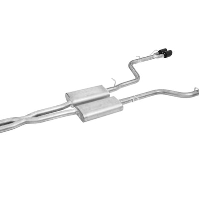 Gibson 09-15 Dodge Challenger R/T 5.7L 2.5in Cat-Back Dual Exhaust - Black Elite (Ceramic)