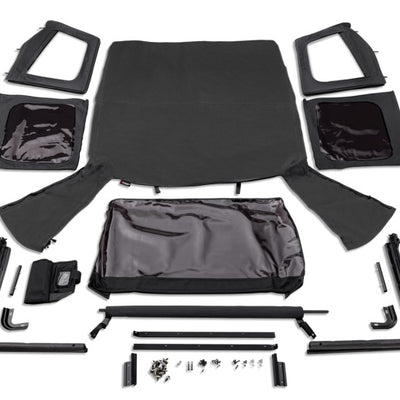 Rugged Ridge Complete Soft Top w/Black Frame 76-95 Jeep Wrangler CJ/YJ