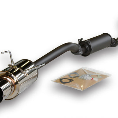 HKS 02-03 Acura RSX Base (non S) Hi Power Exhaust w/ Silencer (SUS304 NO COATING)