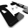 Rally Armor 22-24 Rivian R1T Black UR Mud Flap - Metallic Black Logo