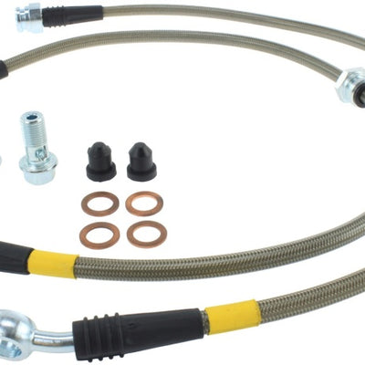 StopTech Stainless Steel Rear Brake lines for 03 MazdaSpeed Protege