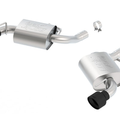 Borla 2016 Chevy Camaro SS V8 AT/MT ATAK Rear Section Exhaust w/o NPP Valves Ceramic Black