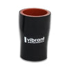 Vibrant 4 Ply Reducer Coupling 1.25in x 1.50in x 3in Long (BLACK)