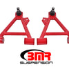 BMR 94-04 Mustang Lower Non-Adj. A-Arms (Coilover Only) w/ STD. Ball Joint (Poly) - Red