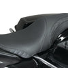 Mustang 08-21 Harley Electra Glide,Rd Glide,Rd King Tripper Fastback 1PC Seat w/Diam Stitch - Black