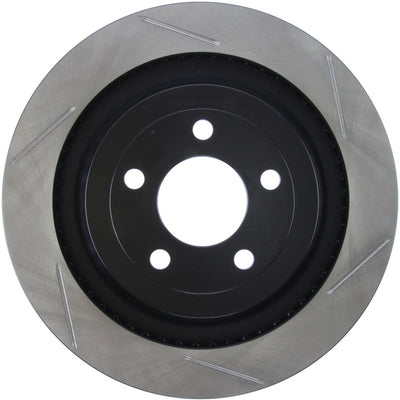 StopTech 2015 Ford Mustang GT w/ Brembo Brakes Left Rear Slotted Brake Rotor