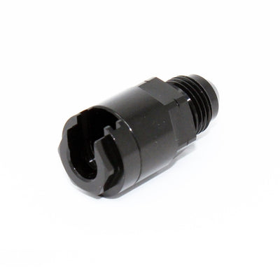 Torque Solution Locking Quick Disconnect Adapter Fitting: 5/16in SAE to -8AN Male Flare