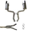 JBA 15-20 Ford Mustang EcoBoost 2.3L 409SS Dual Rear Exit Cat-Back Exhaust