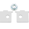 SuperPro 2008 Pontiac G8 Base Front Radius Arm Caster Plate Set