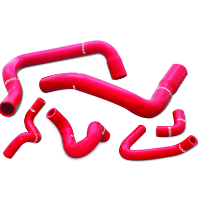 Mishimoto 86-93 Ford Mustang Red Silicone Hose Kit