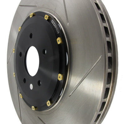 StopTech 05-14 Ford Mustang GT w/ Brembo AeroRotor Direct Replacement 2pcs Slotted Left Front Rotor