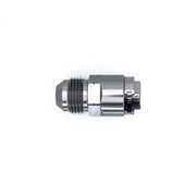 DeatschWerks 8AN Male Flare to 5/16in Female EFI Quick Connect Adapter - Anodized Matte Black