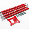 Agency Power Polaris RZR 1000/RS1/XP Turbo/RS1 Adjustable Rear Radius Arms - Red