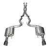 Corsa 2015-17 Ford Mustang GT Coupe 5.0L 3in Sport Cat-Back Exhaust Dual Rear Exit w/ Gun Metal Tips