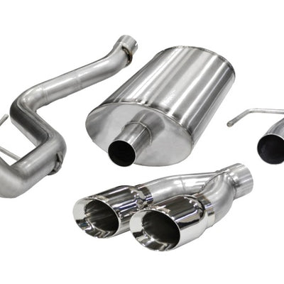 Corsa 2011-2014 Ford F-150 5.0L V8 Polished Sport Cat-Back Exhaust
