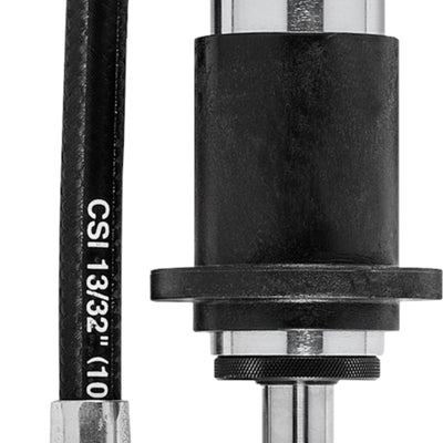 Fox 2.0 Factory Series 10in. Rotating R/R Coilover 7/8in. Shaft (Custom Valv.) w/-10 Heims - Blk