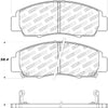 StopTech Street Touring 04-09 Acura TSX / 09 Accord V6 Coupe ONLY Front Brake Pads