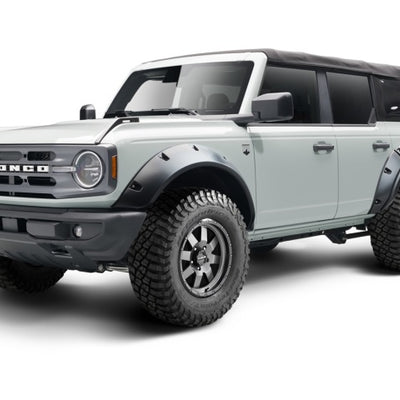 Bushwacker 2021+ Ford Bronco 4-Door Pocket Style Flares 4pc - Black