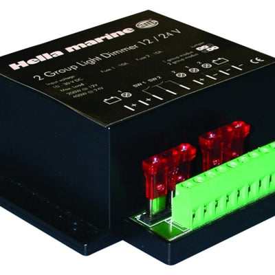 Hella Marine Application 2 Group Light Dimmer 12/24V - 8572 Dimmer