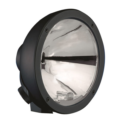 Hella Rallye 4000 Compact Black Driving Lamp w/o Bulb and w/o Stone Shield