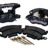 Wilwood D52 Front Caliper Kit - Black Pwdr 2.00 / 2.00in Piston 1.28in Rotor