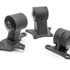 Innovative 90-93 Accord H/F Series Black Steel Mounts 75A Bushings (Auto EX to Manual 94-01 Trans)