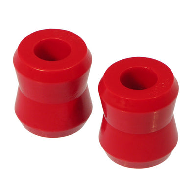 Prothane Universal Shock Bushings - Large Hourglass - 11/16 ID - Red