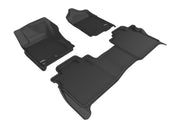 3D MAXpider 16-24 Nissan Titan Crew Cab Kagu Black R1 R2 (With Storage Box)