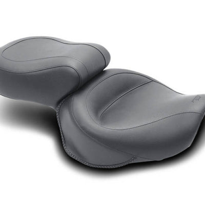 Mustang 00-08 Honda VT1100 Sabre,97-08 Spirit,87-97 Shadow,95-01 Ace Touring 1PC Seat - Black