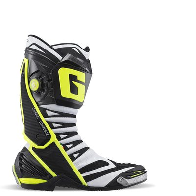 Gaerne GP 1 Evo Boot White/Black/Yellow Size - 13