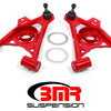 BMR 94-04 Mustang Lower Non-Adj. A-Arms (Poly) w/ Tall Ball Joint / Spring Pocket - Red