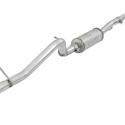 aFe Scorpion 2-1/2in Aluminized Steel Cat-Back Exhaust 07-18 Jeep Wrangler (JK) V6 3.6L/3.8L (2/4dr)
