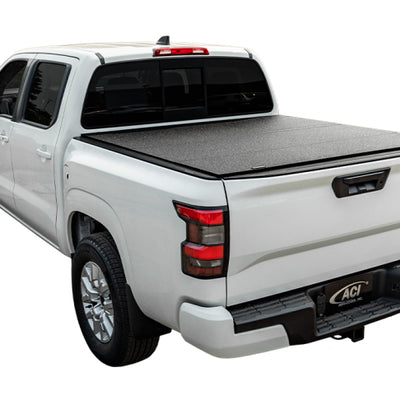 Access LOMAX Tri-Fold Cover 2022 Nissan Frontier w/ 5ft Bed - Diamond Plate