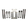 Skyjacker 03-06 Jeep TJ 4in D-Rate Long Travel Kit w/ Adj. FR/RR Lower Flex Links/Black Max Shocks