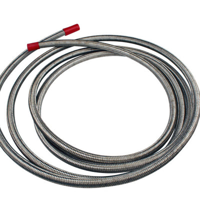 Aeromotive SS Braided Fuel Hose - AN-06 x 12ft