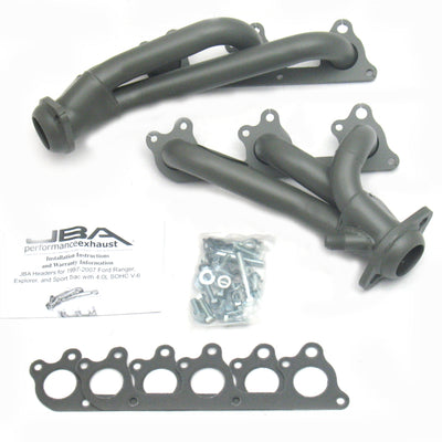 JBA 97-11 Ford Ranger 4.0L OHC w/Driver Side EGR 1-1/2in Primary Ti Ctd Cat4Ward Header