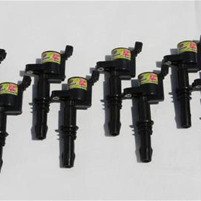 Granatelli 05-10 Ford 4.6L/5.4L 3V OEM Coil Packs - Black (Set of 8)