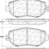 StopTech Street Brake Pads - Front