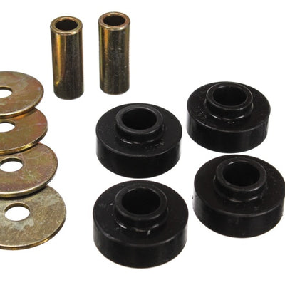 Energy Suspension 89-97 Ford Thunderbird / 99-04 Mustang Cobra Black Differential Carrier Bushings